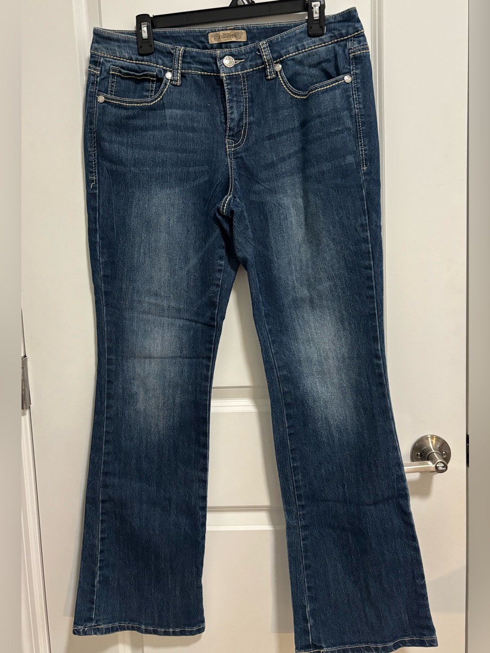 American Vintage Women's Medium Blue Bootcut Jeans